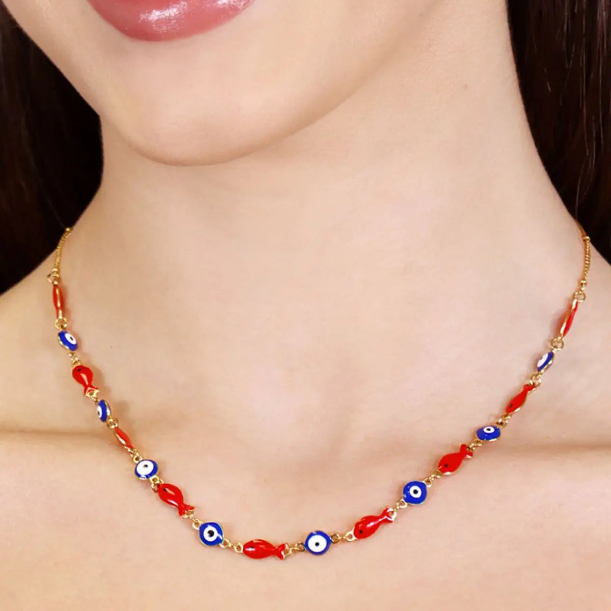 Collar Mati Emira Blanco Anartxy