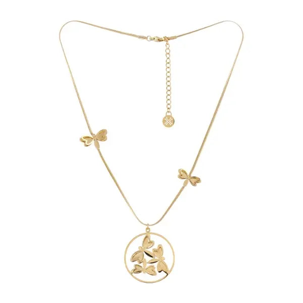 Conjunto Kaleia, anillo, pendientes, collar y pulsera Anartxy