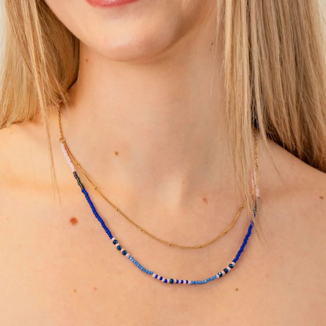 Collar Spirit Nerisse Ocean Dorado Anartxy