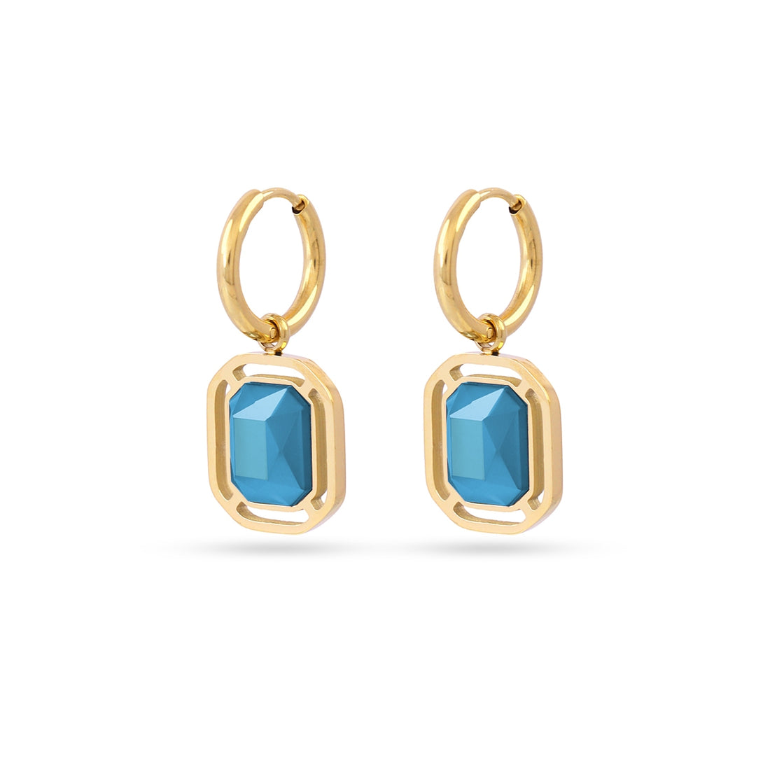 Pendientes Pixels Flarelle Azul Anartxy