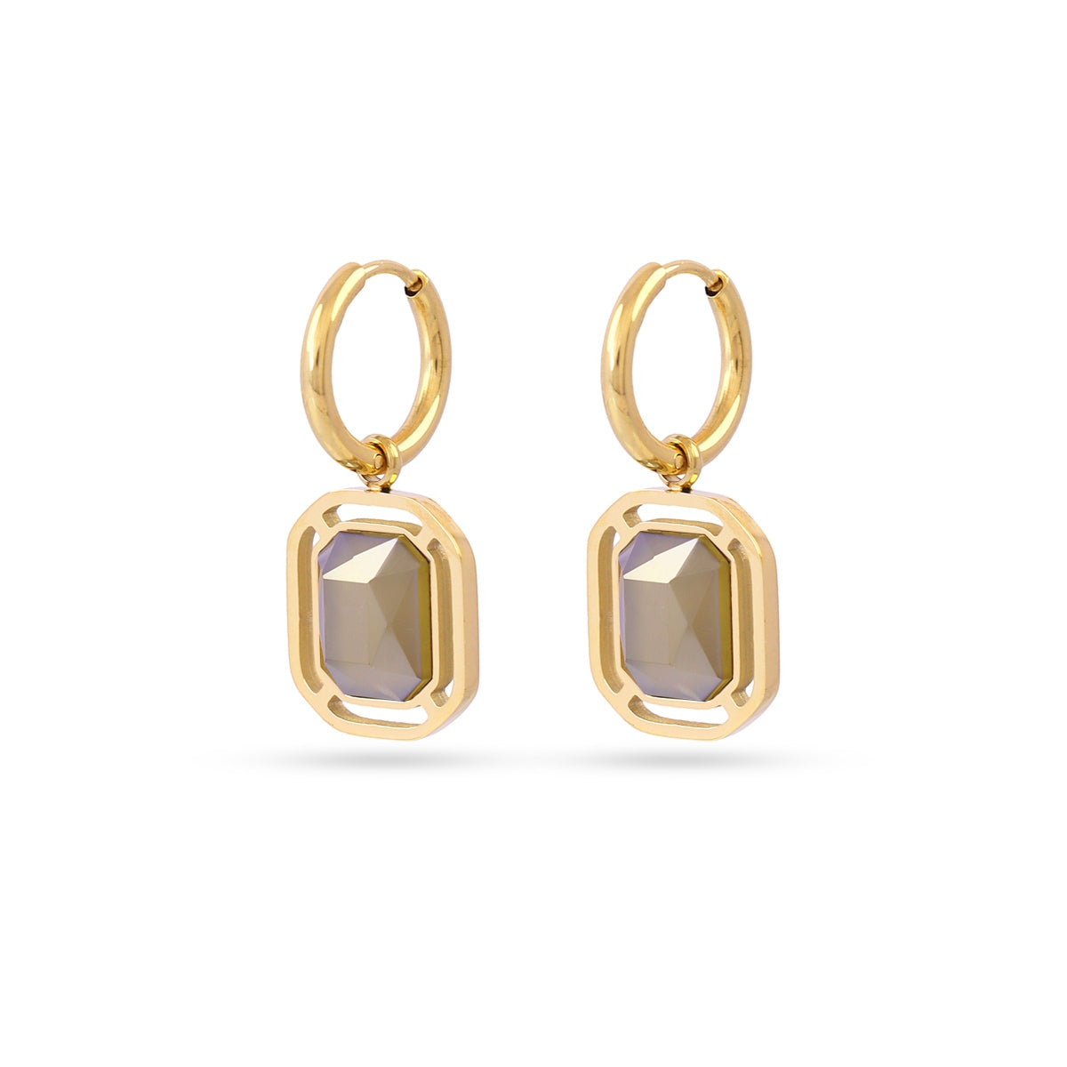 Pendientes Pixels Flarelle Amarillo Anartxy