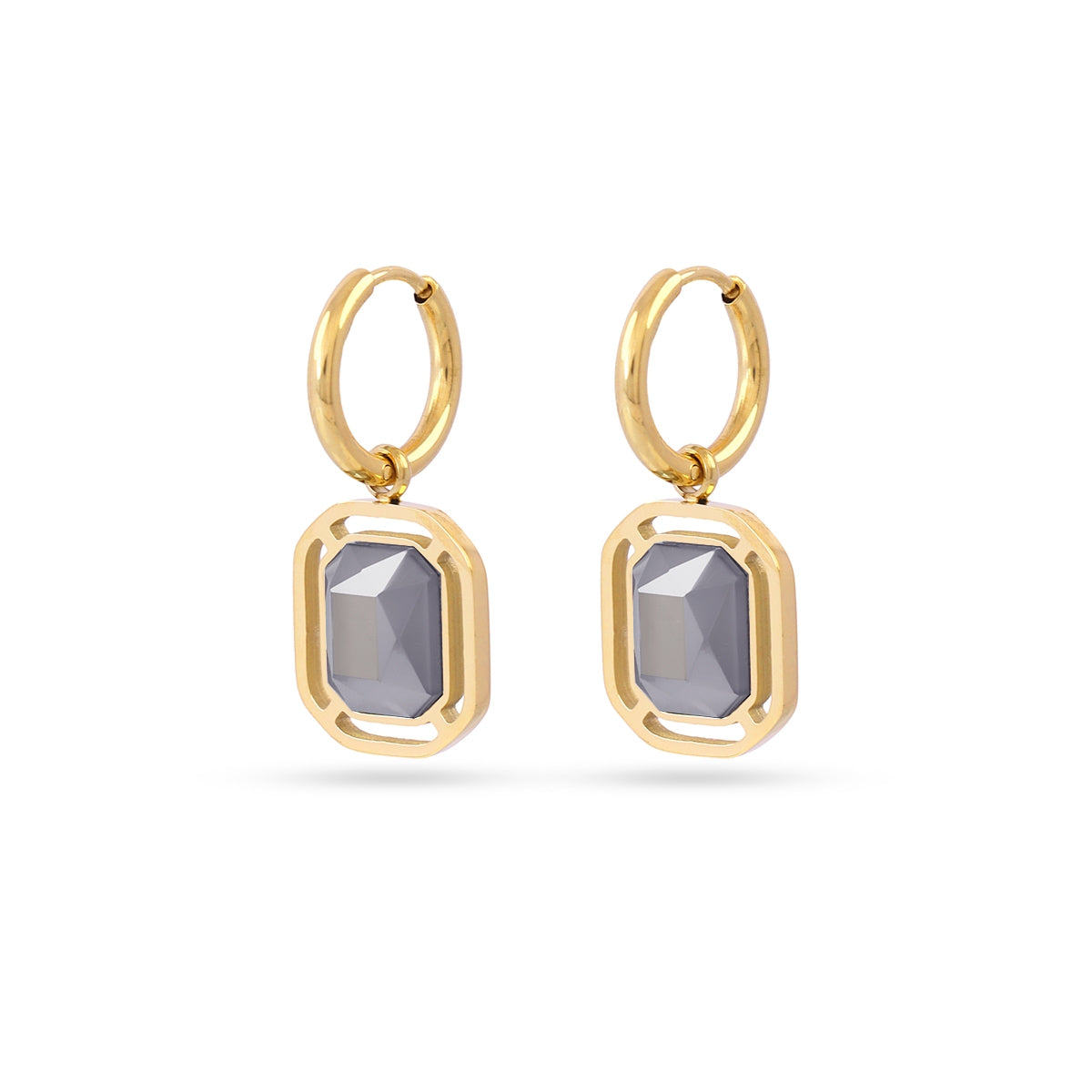 Pendientes Pixels Flarelle Gris Anartxy