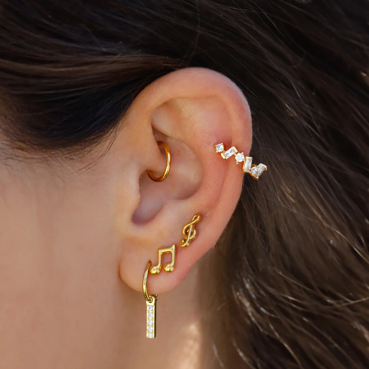 Piercing Tone Dorado Anartxy