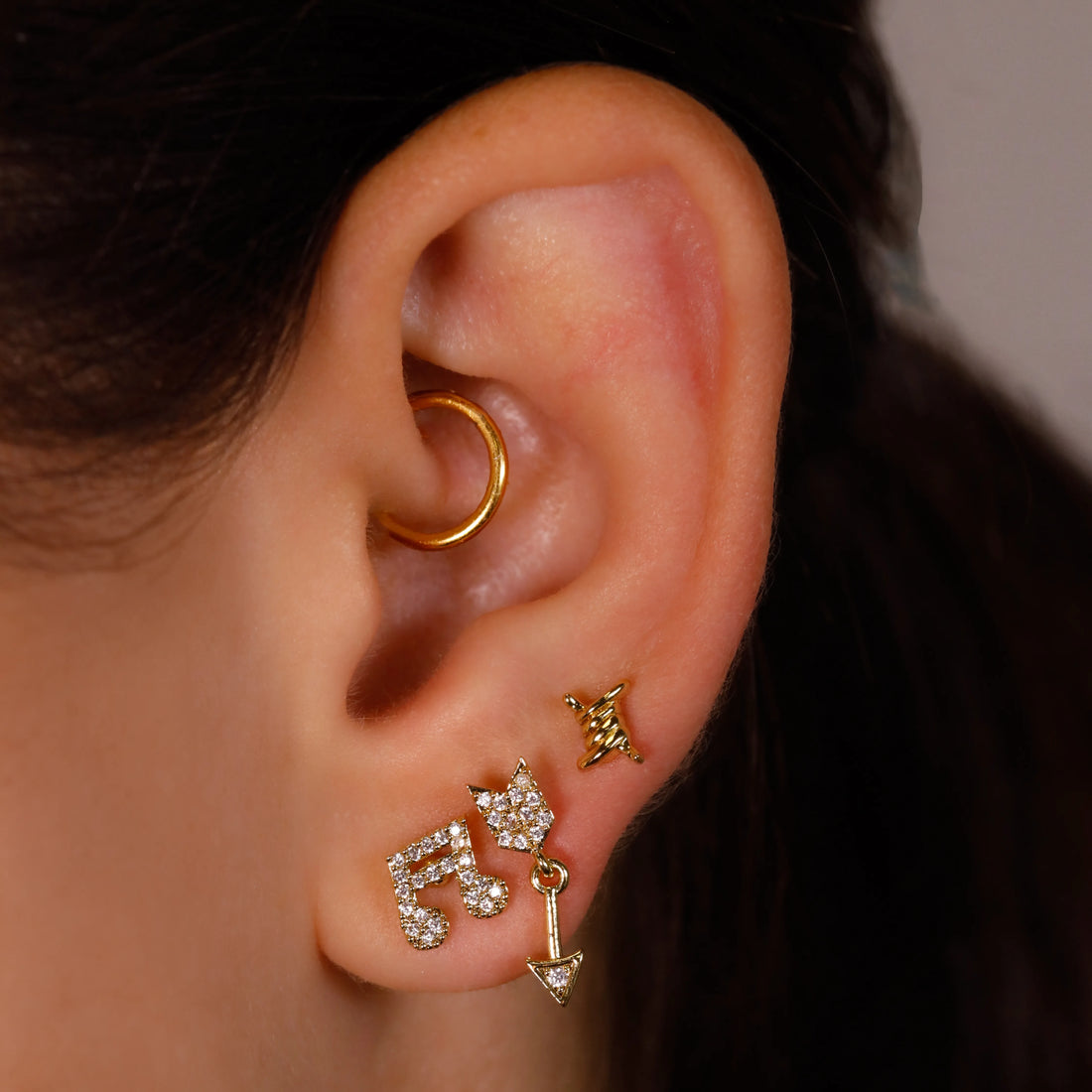 Piercing Lyric Dorado Anartxy