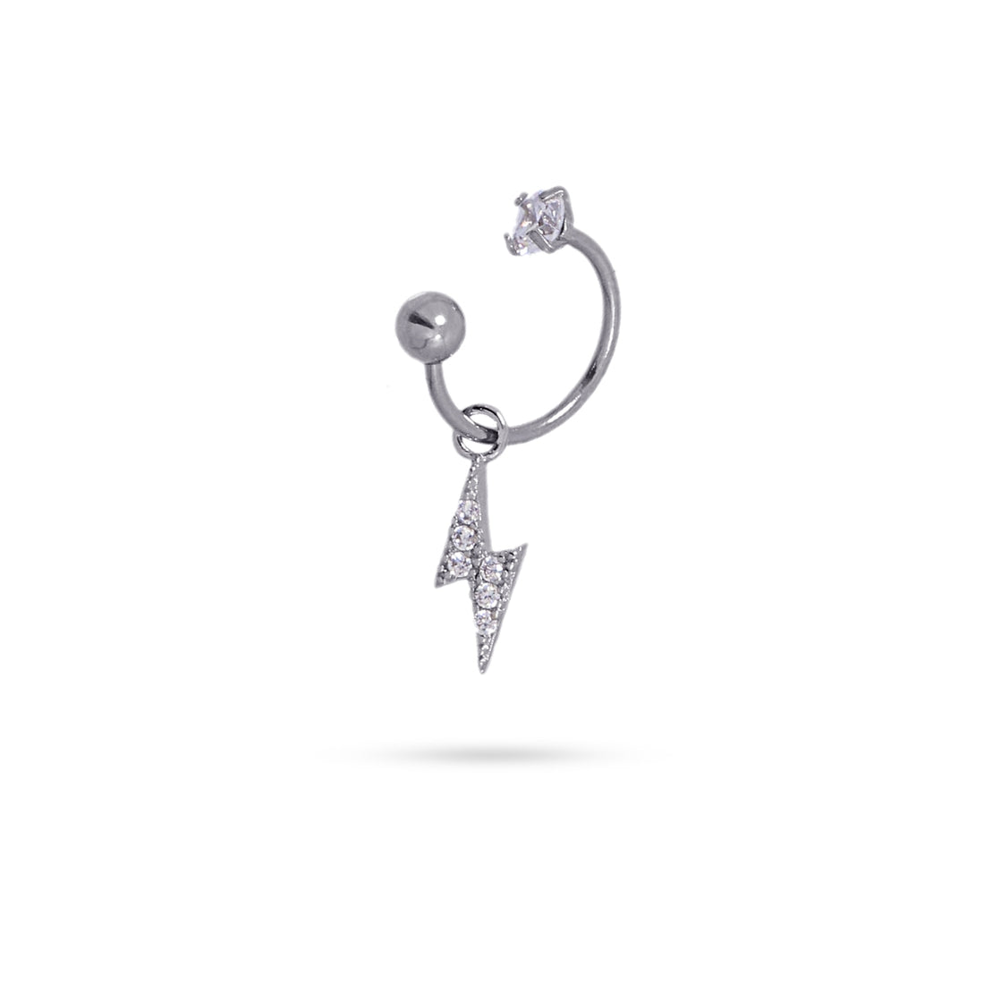 Ear cuff Heddi Plateado Anartxy