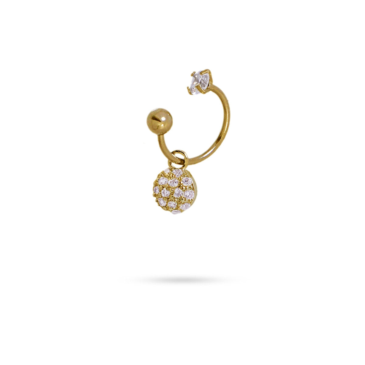 Ear cuff Tonje Dorado Anartxy