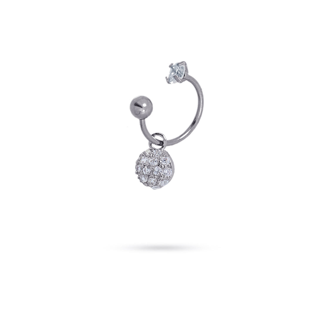 Ear cuff Tonje Plateado Anartxy