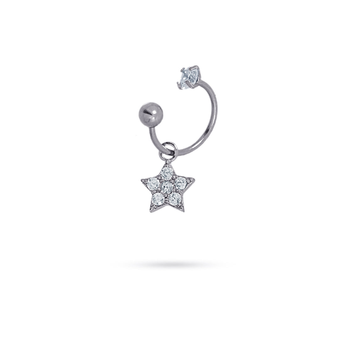 Ear cuff Tove Plateado Anartxy
