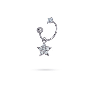 Ear cuff Tove Plateado Anartxy