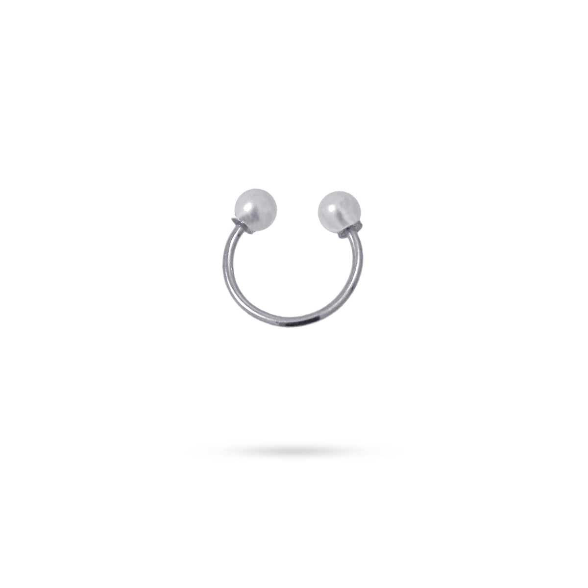 Ear cuff Zylla Plateado Anartxy