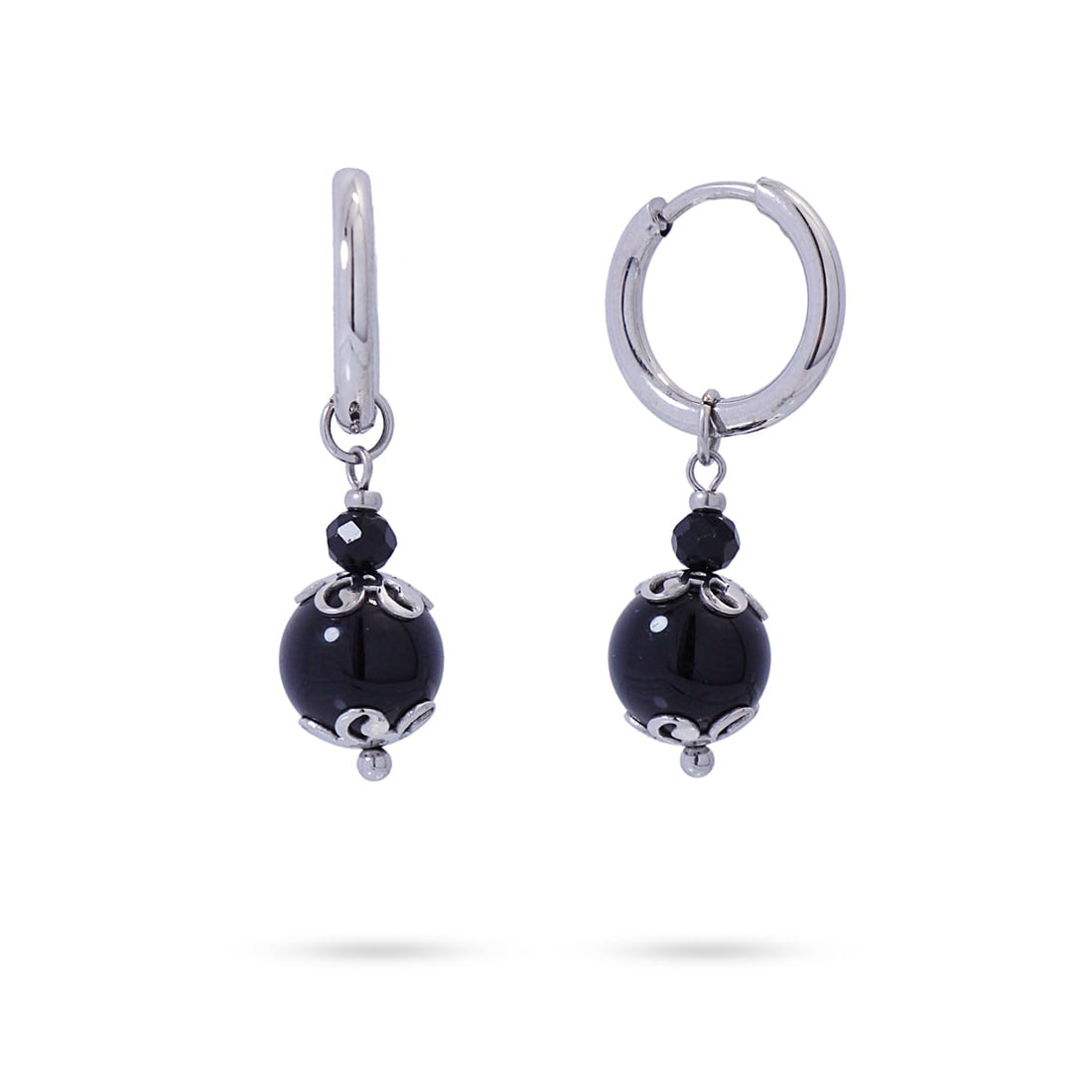 Mini aros Abeba Negro Anartxy