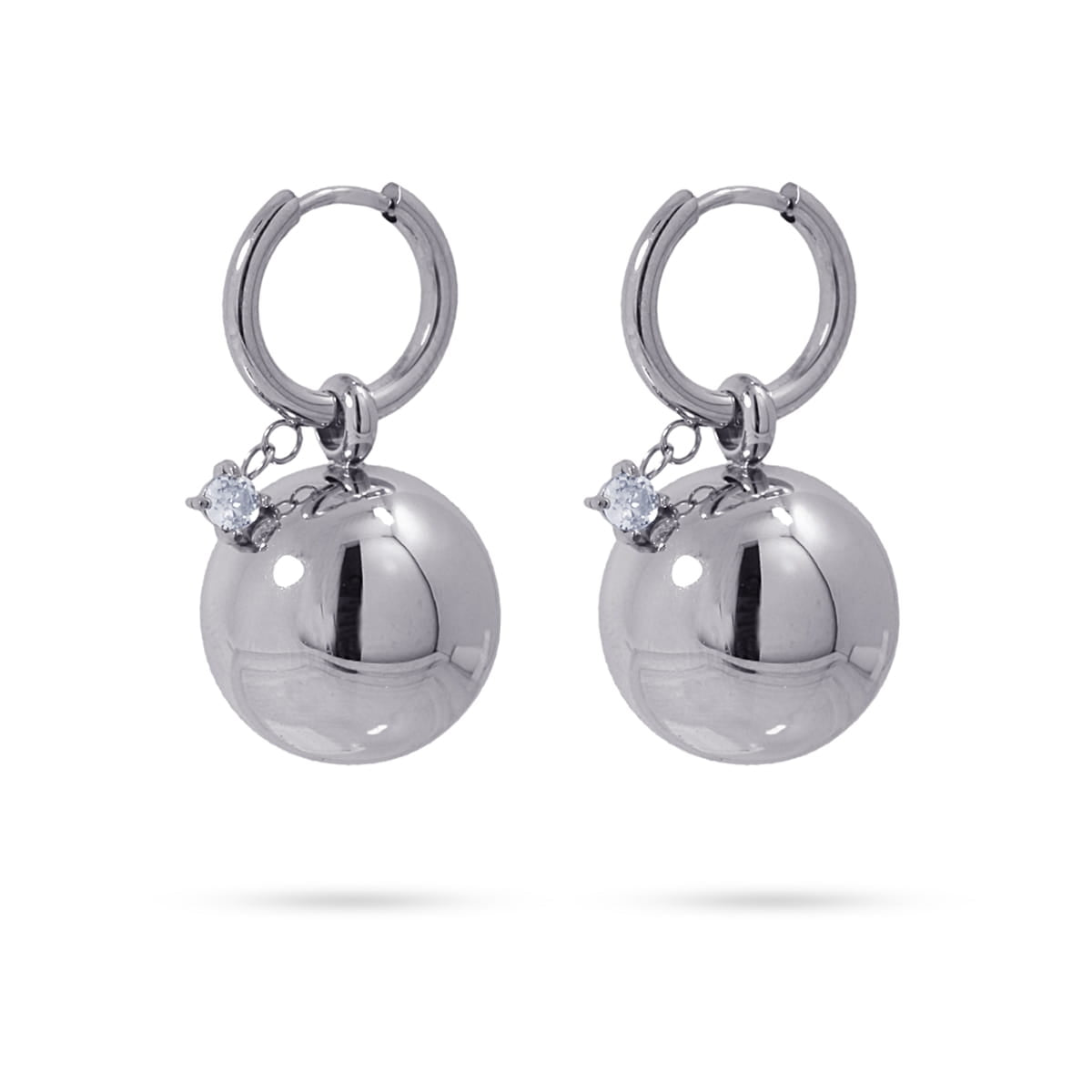 Mini aros Lilou Plateado Anartxy