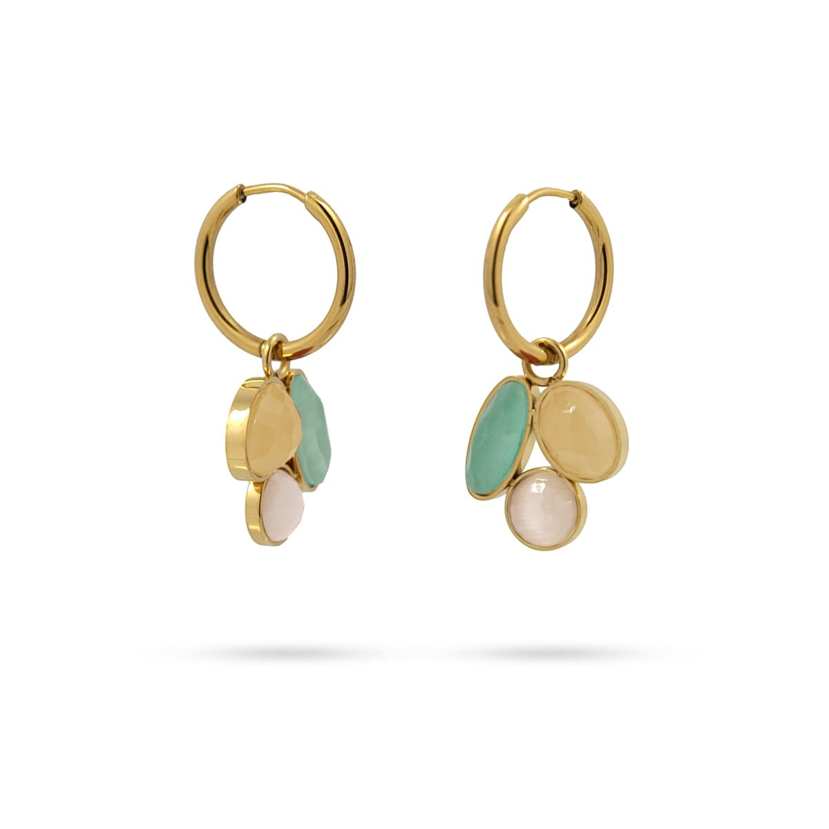 Mini aros Loto Beige Anartxy