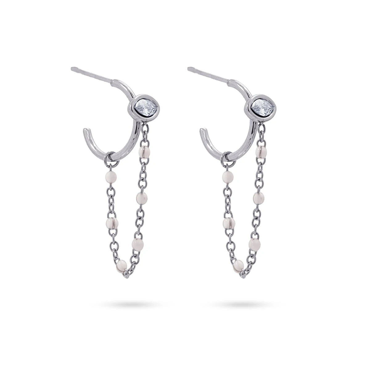 Mini aros Siv Plateado Anartxy