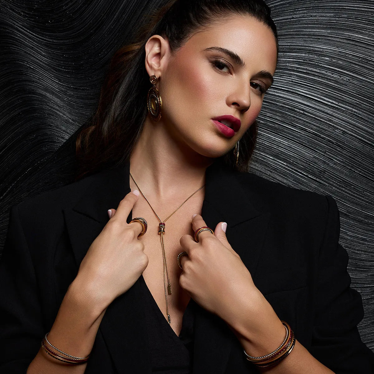 Collar Vandal Dash Combinado metalizado Anartxy