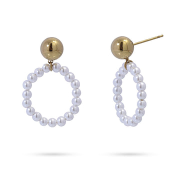 Pendientes Ablia Dorado Anartxy