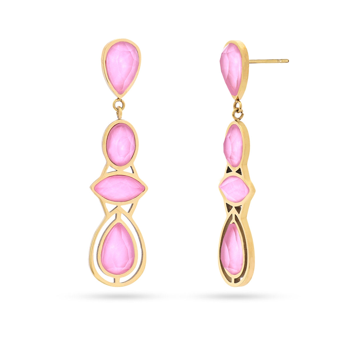 Drops Moon Earrings