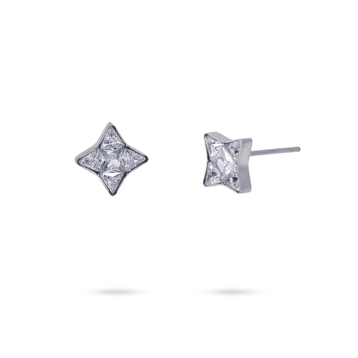 Pendientes Arrakis Plateado Anartxy