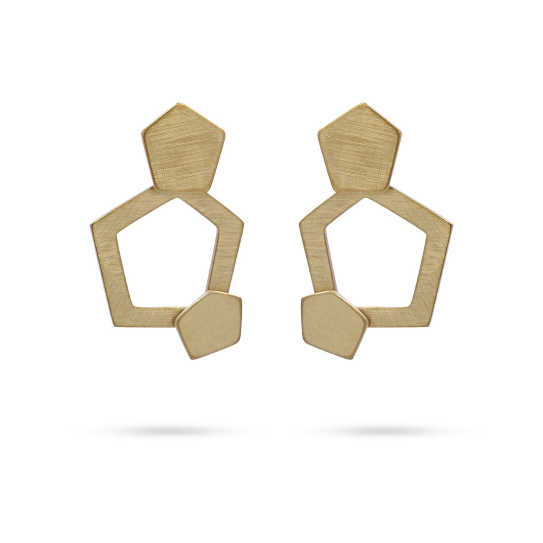 Pendientes Bergen Dorado Anartxy