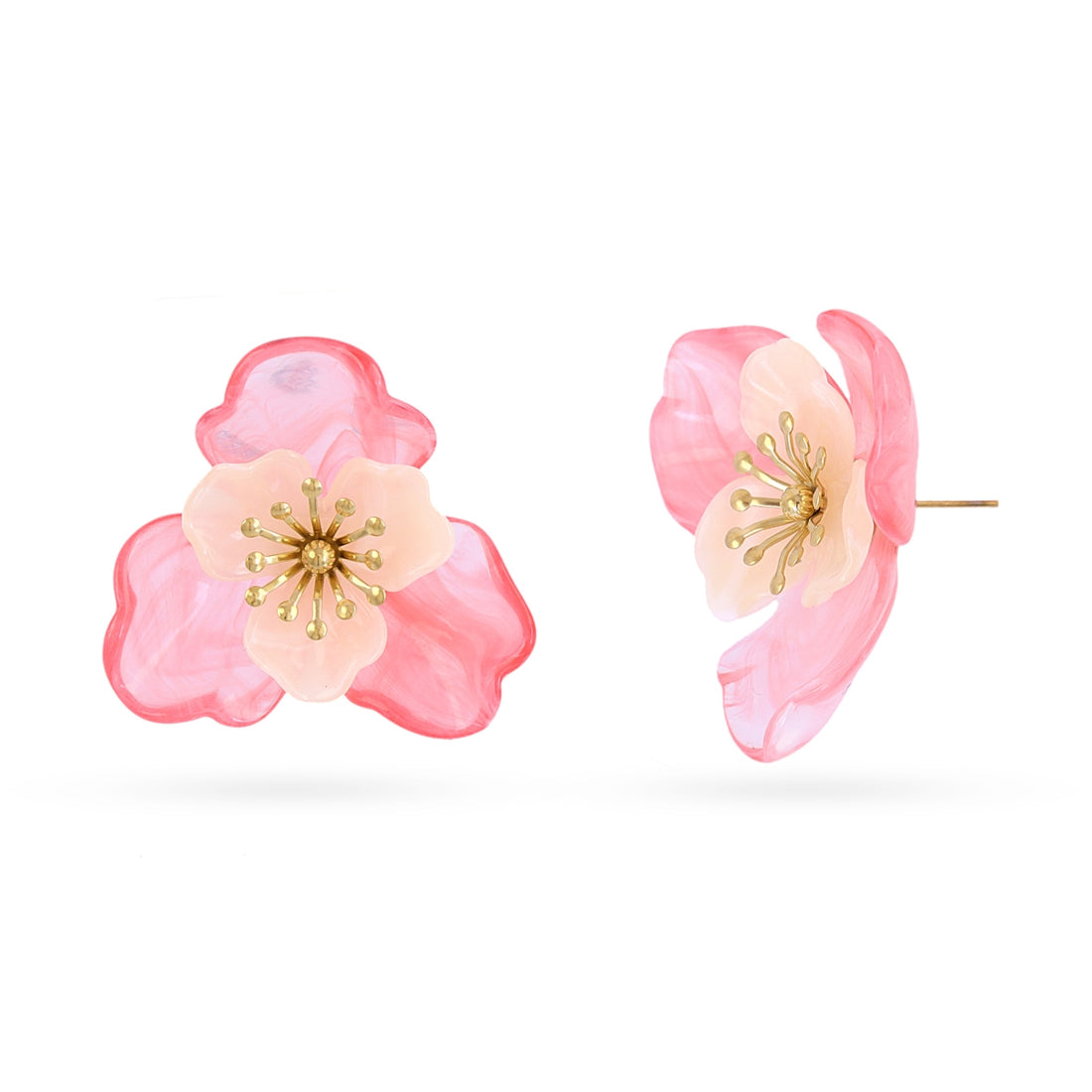 Pendientes Bloom Fiora Rosa Anartxy
