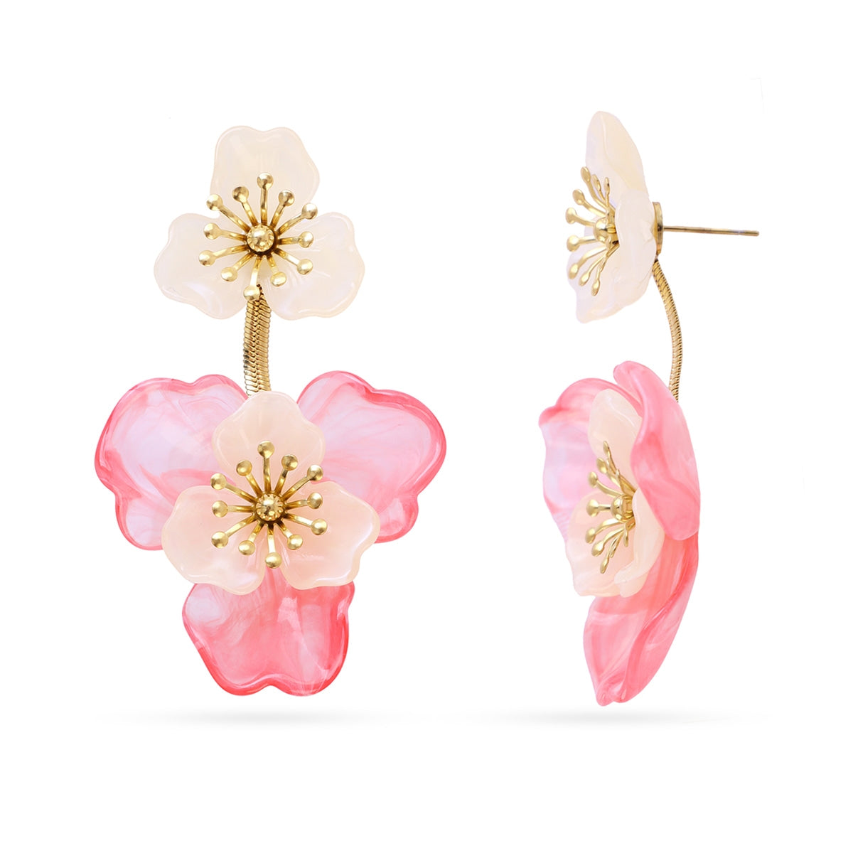 Pendientes Bloom Sylva Rosa Anartxy