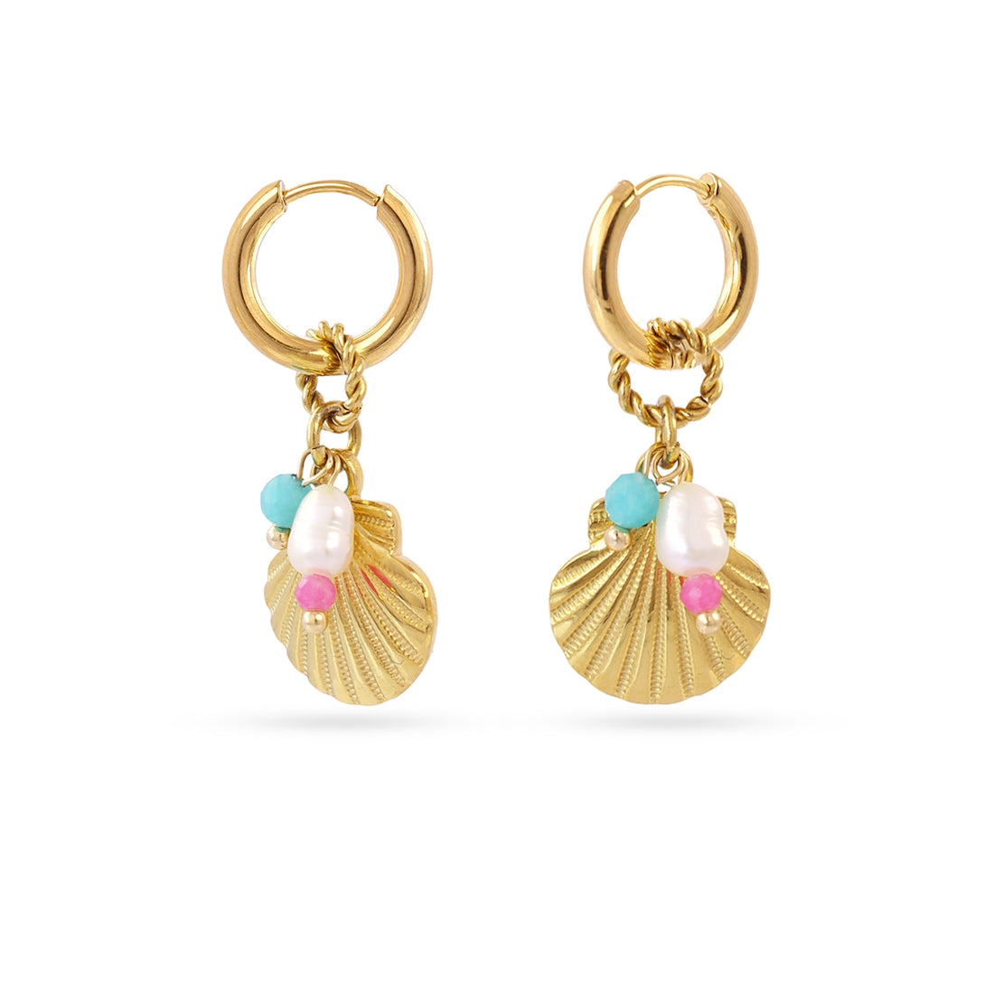 Pendientes Coast Attica Dorado Anartxy