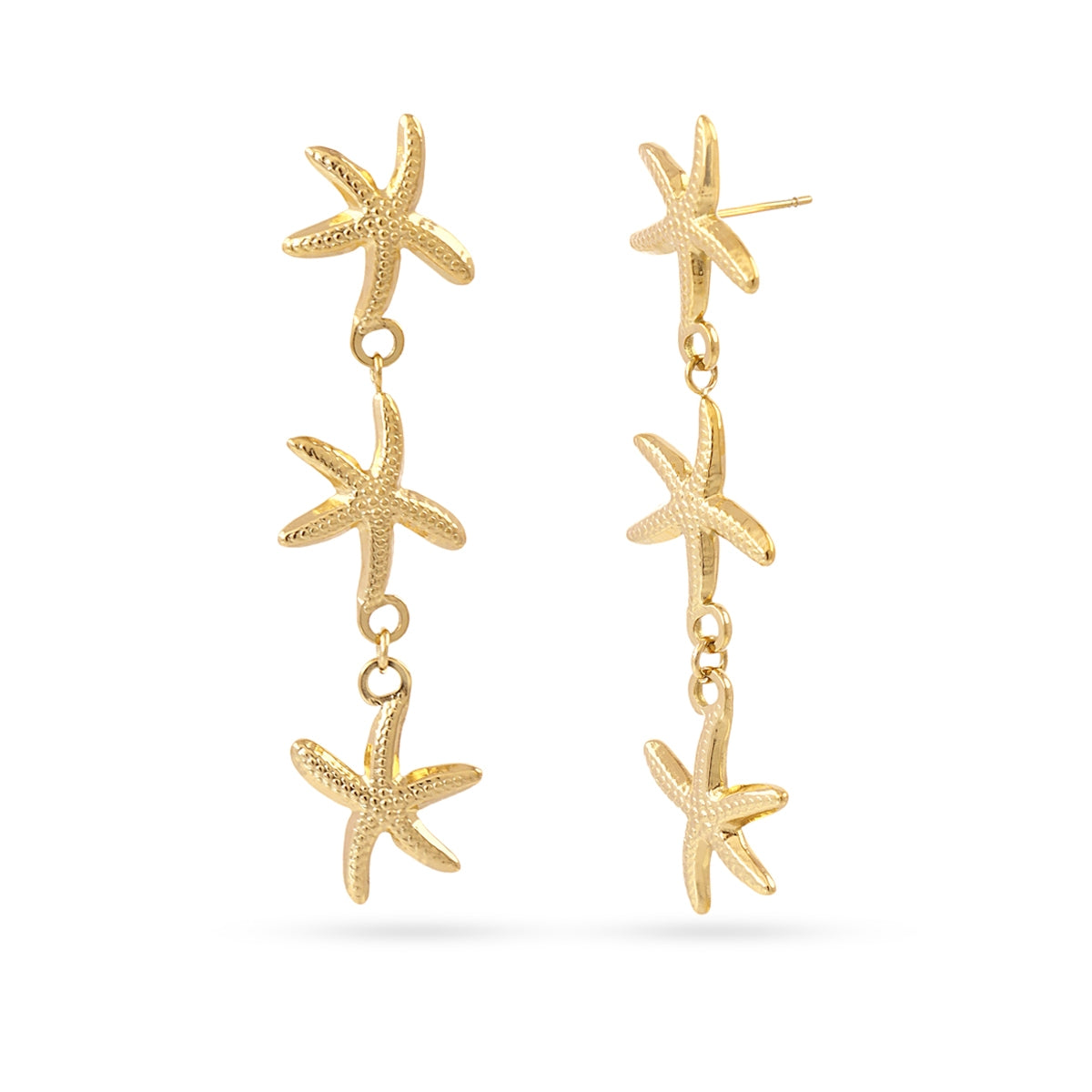 Pendientes Coast Baltic Dorado Anartxy