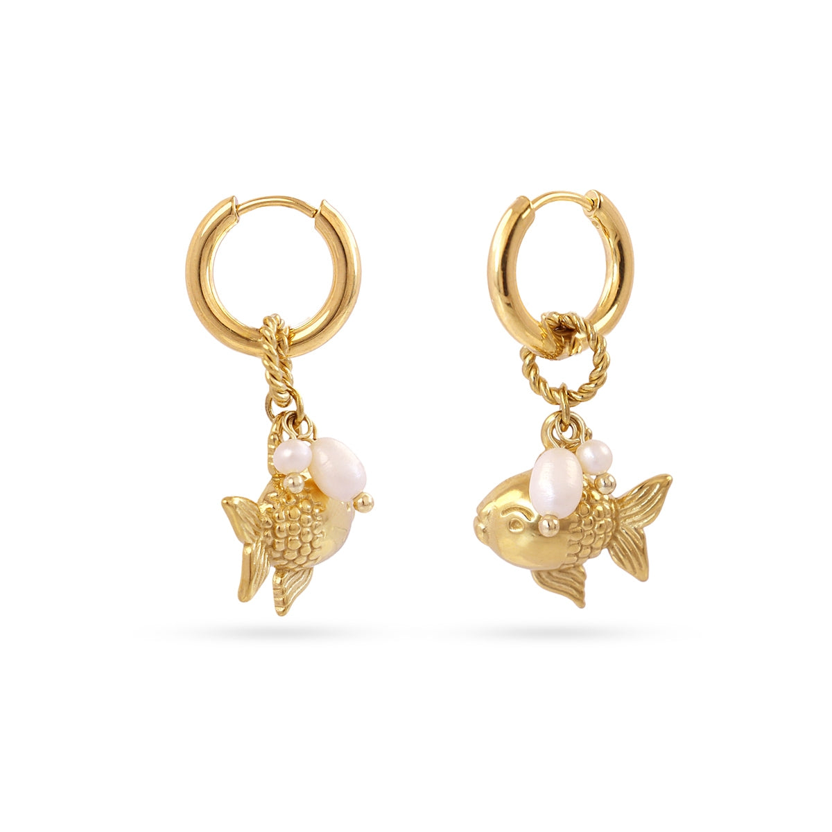Pendientes Coast Fishy Dorado Anartxy