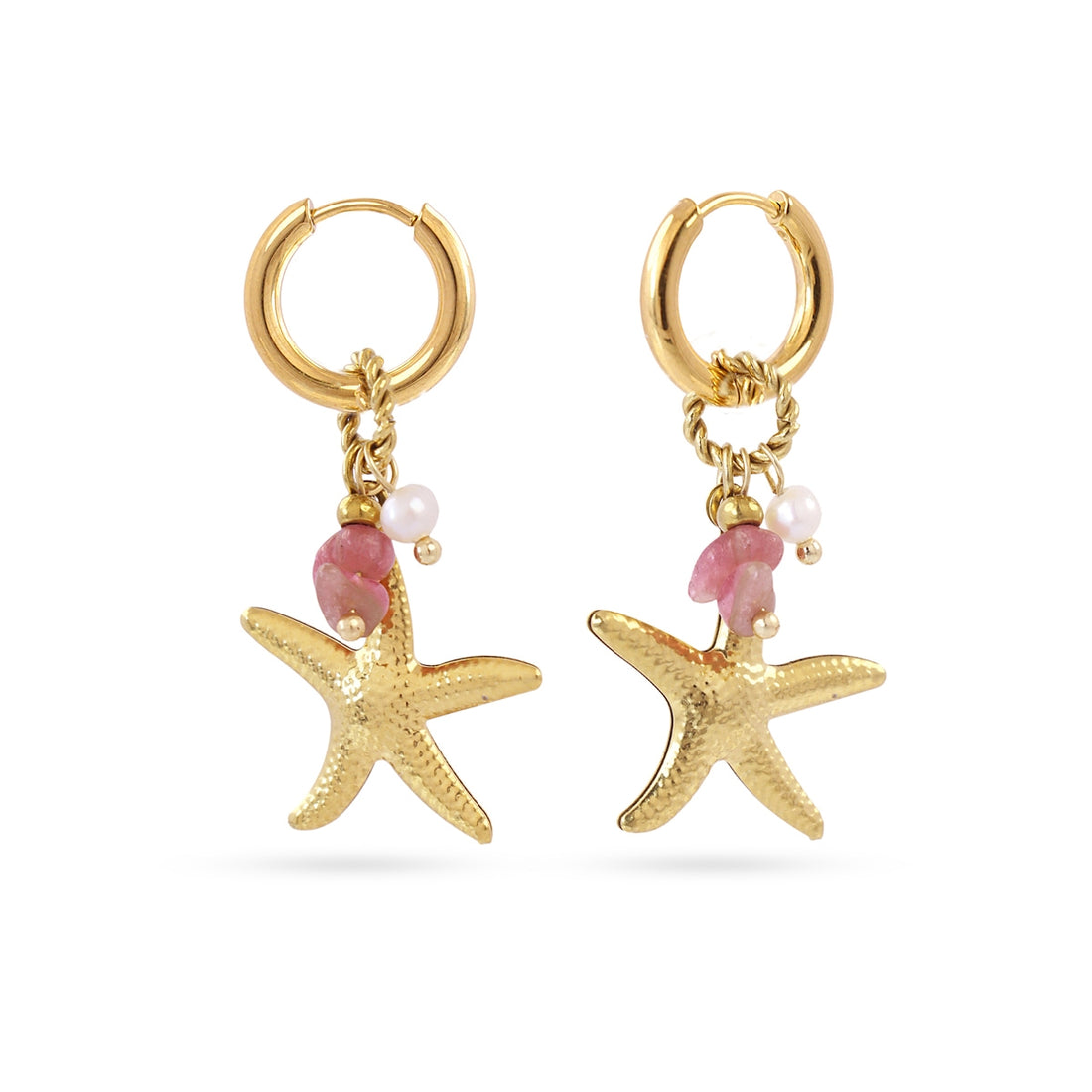 Pendientes Coast Mare Dorado Anartxy