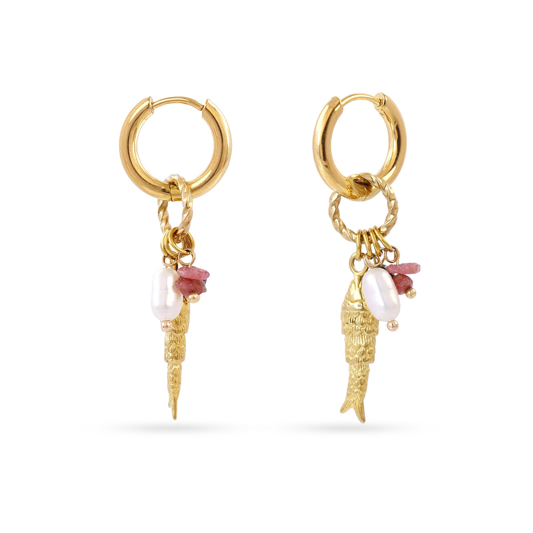 Pendientes Coast Sealyn Dorado Anartxy