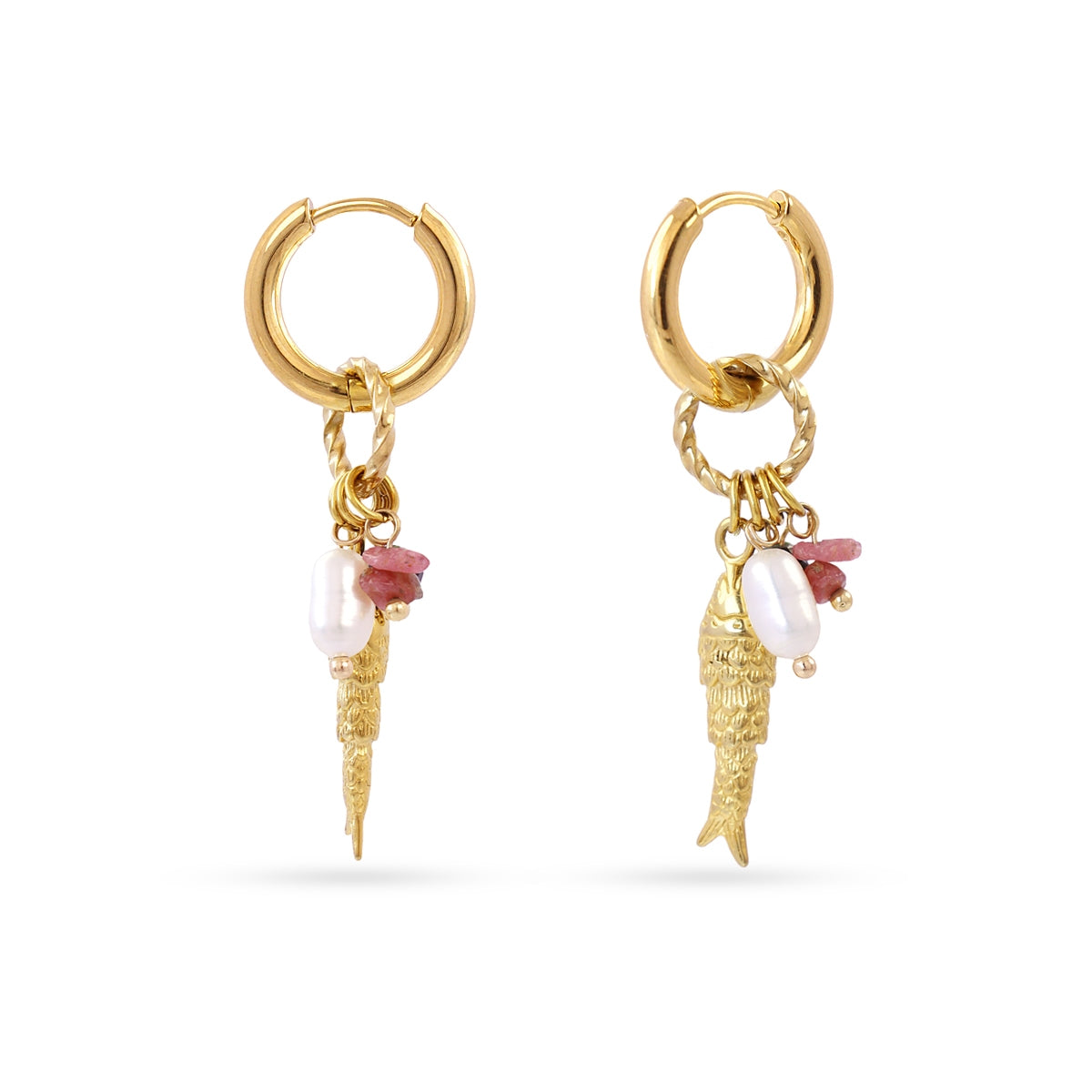 Pendientes Coast Sealyn Dorado Anartxy