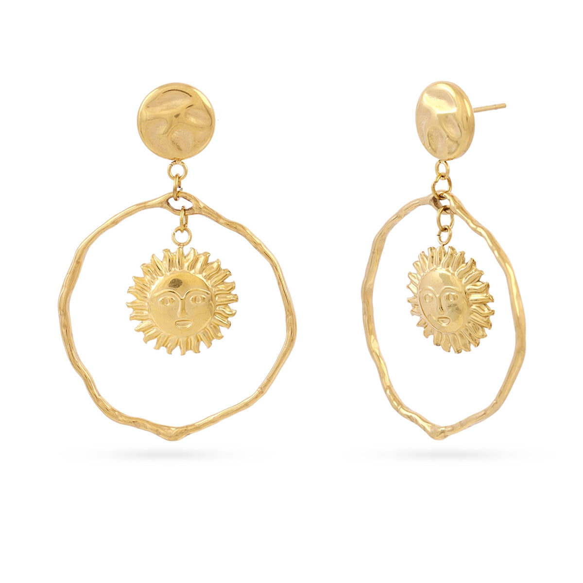 Pendientes Coast Suncrest Dorado Anartxy