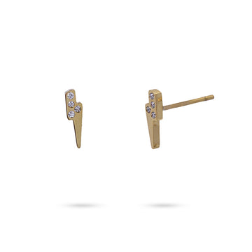 Pendientes Coma Dorado Anartxy