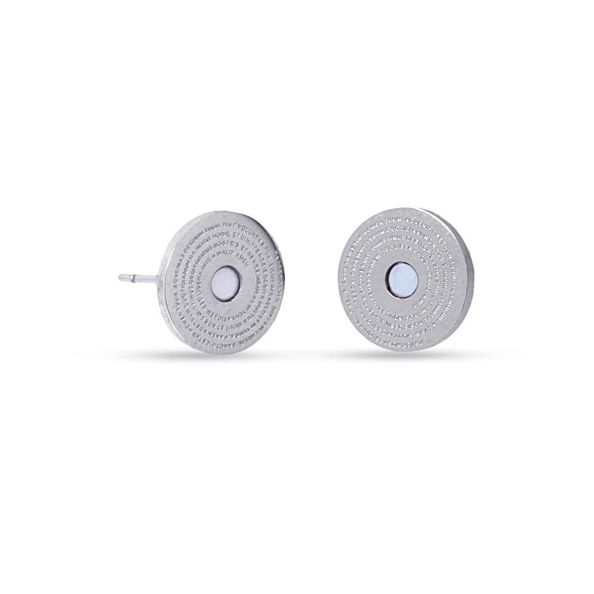 Pendientes Corinto Plateado Anartxy