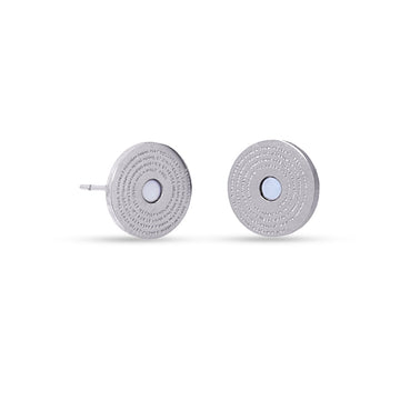 Pendientes Corinto Plateado Anartxy
