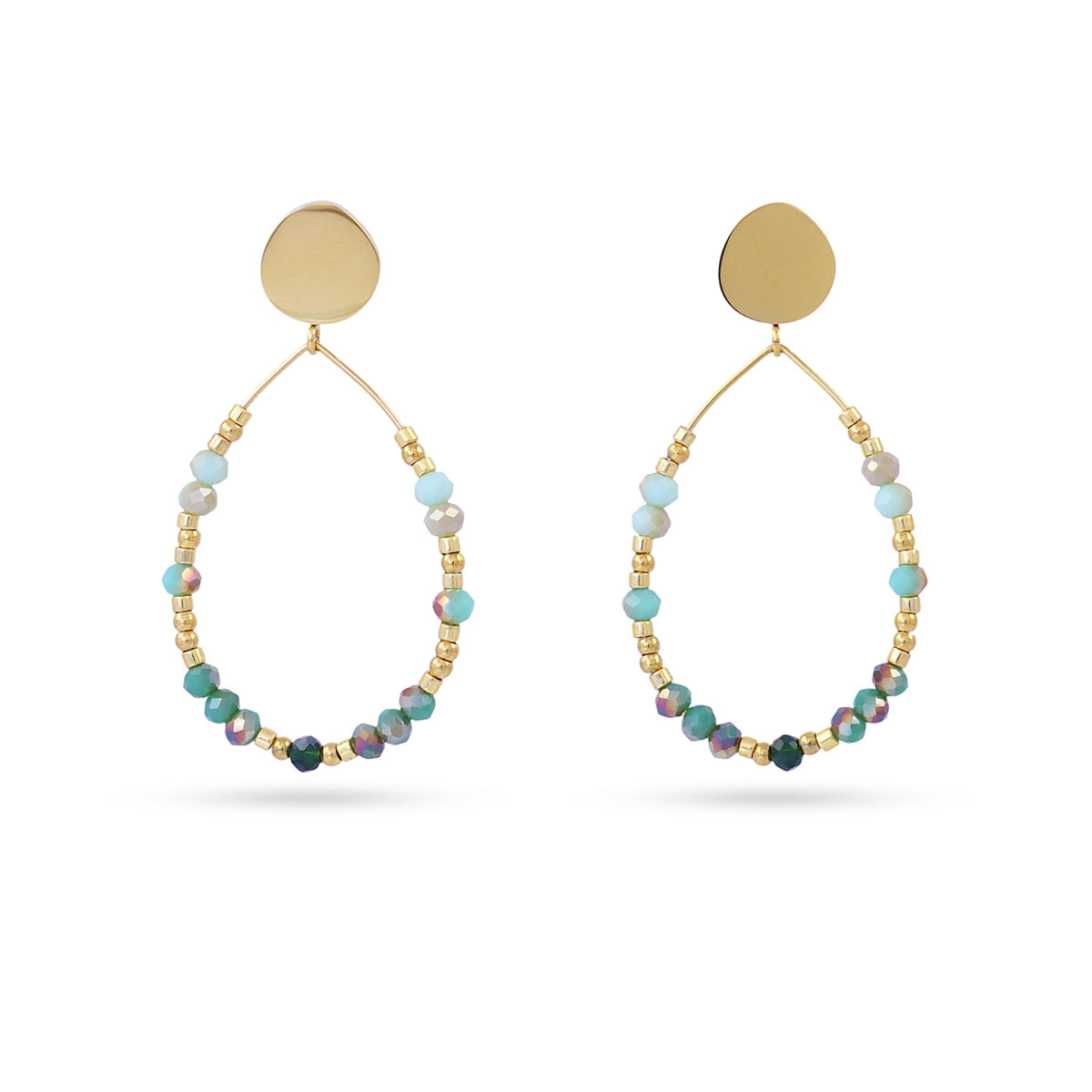Pendientes Casual Zelia Turquesa Anartxy