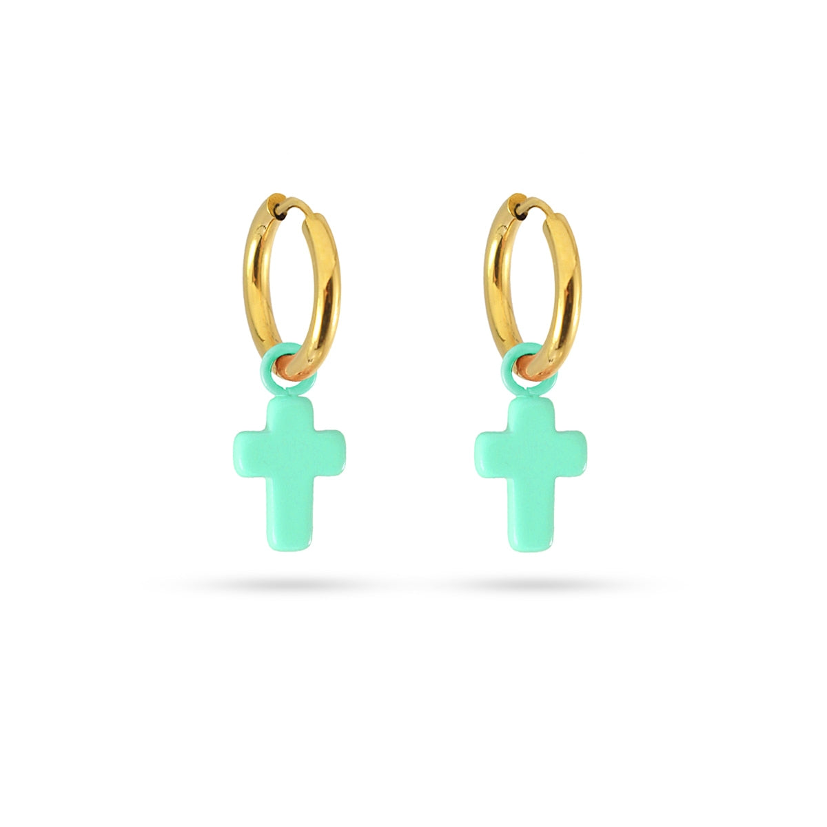 Pendientes Cruz Latina