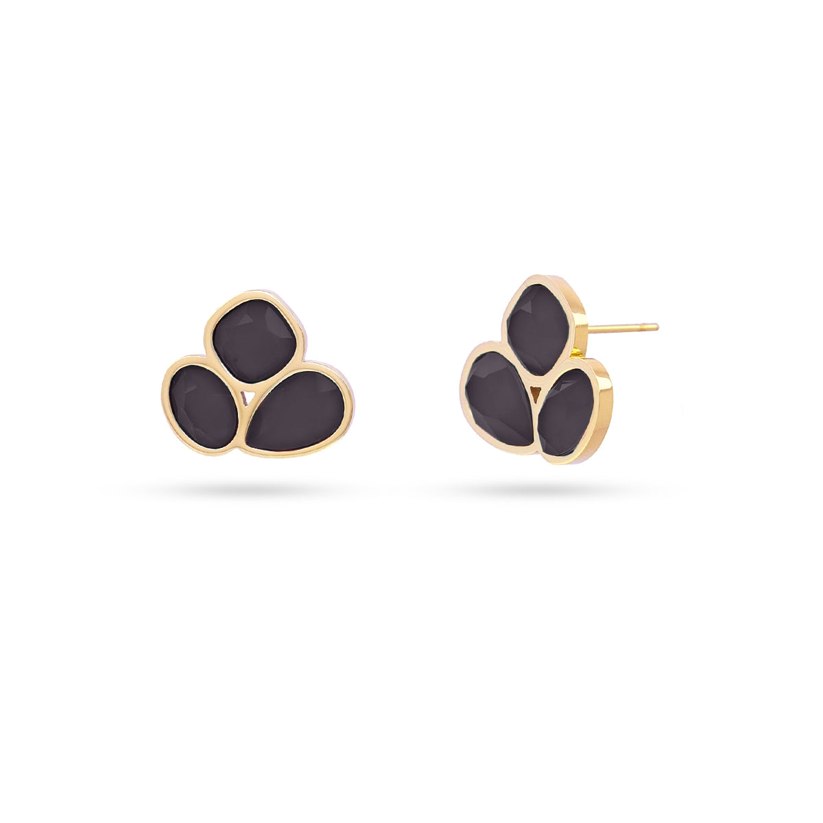 Pendientes Drops Drizzle Negro Anartxy