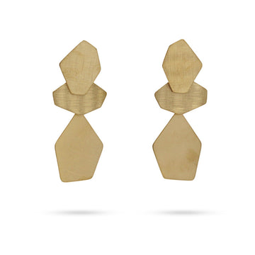 Pendientes Dublín Dorado Anartxy