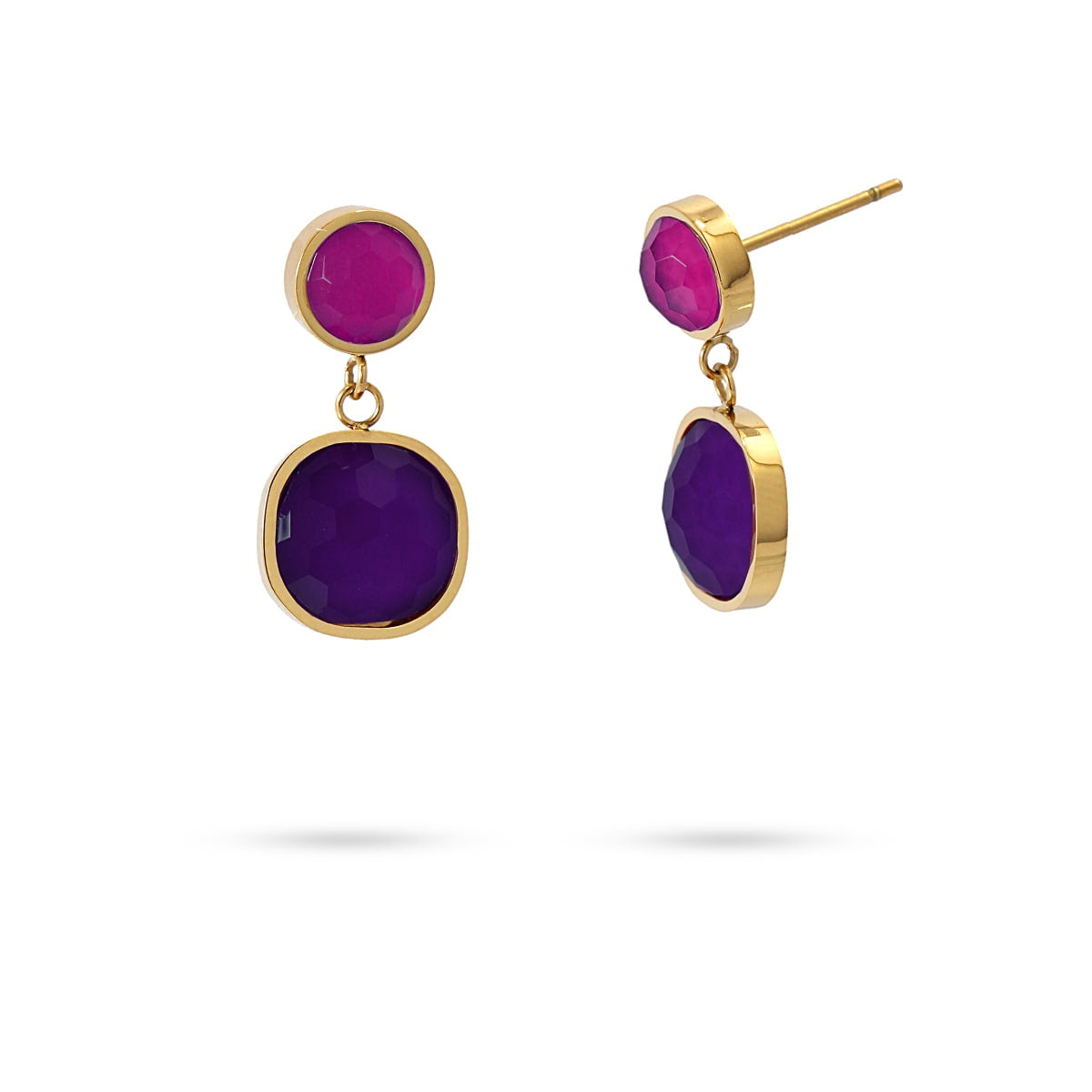 Pendientes Elata Rosa Anartxy