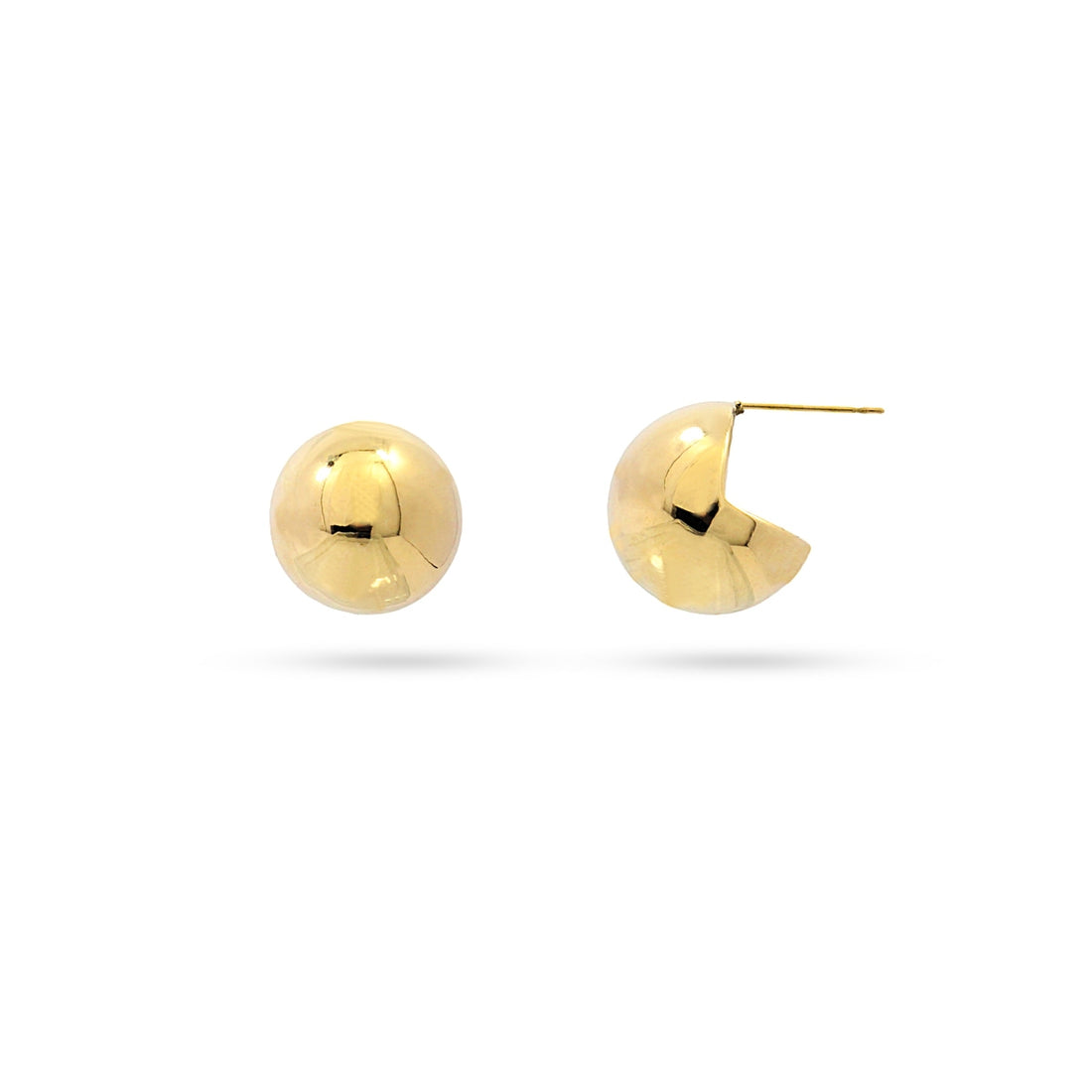 Pendientes Summer Essentials Dome Dorado Anartxy