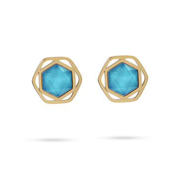Pendientes Espirea Azul Anartxy