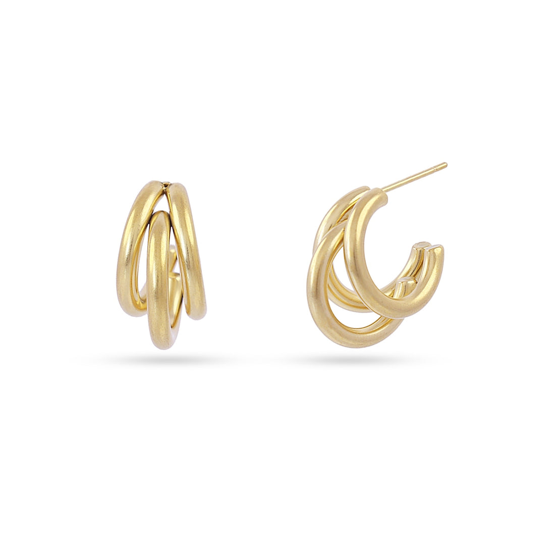 Pendientes Essentials Glide Dorado Anartxy