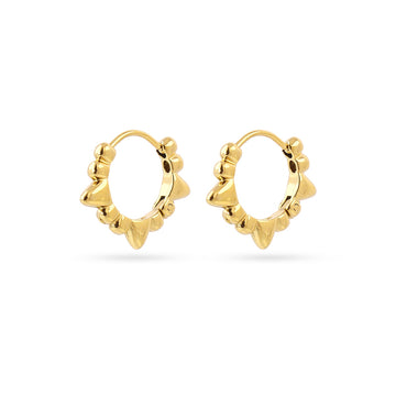 Pendientes Essentials Graft Dorado Anartxy