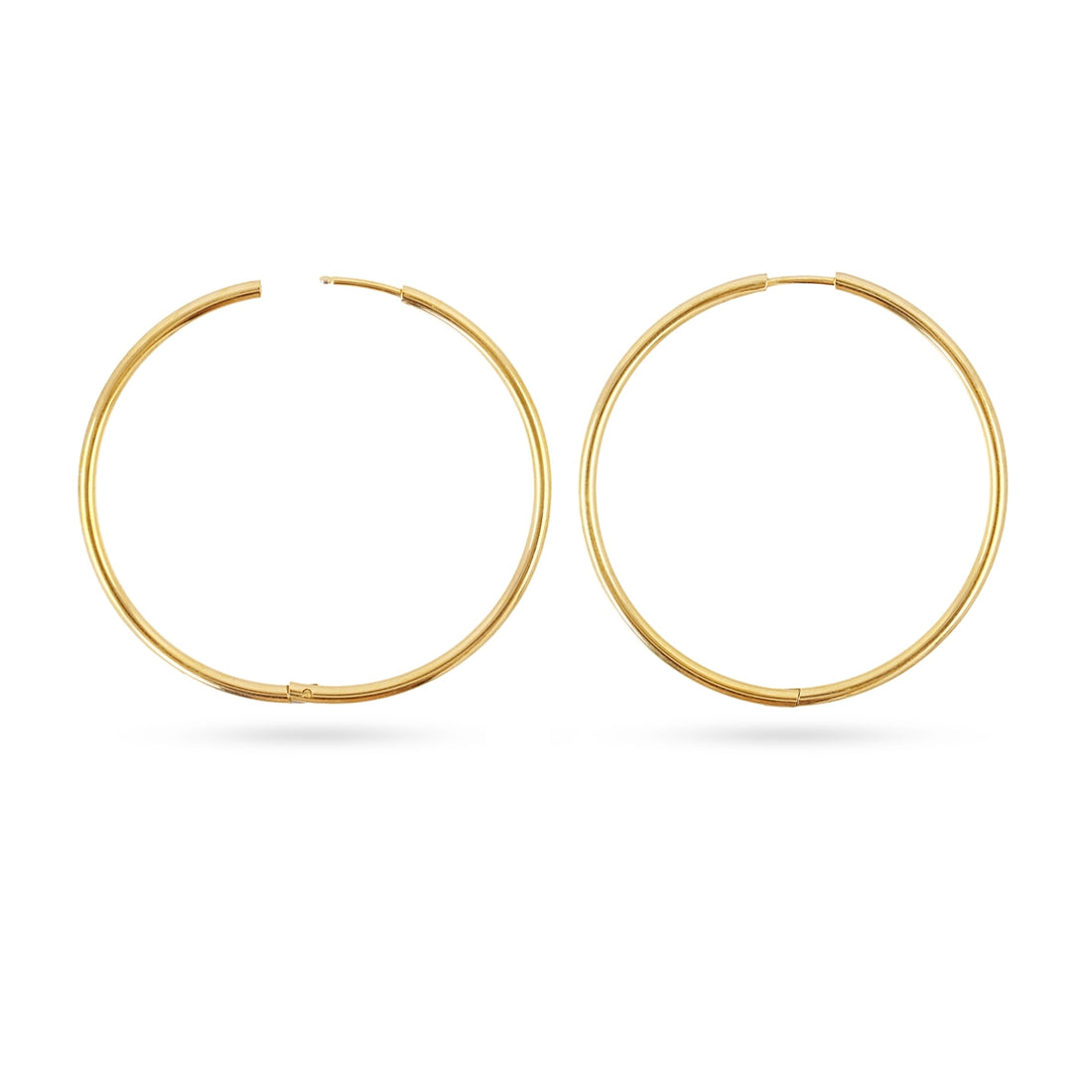 Pendientes Essentials Lean Dorado Anartxy