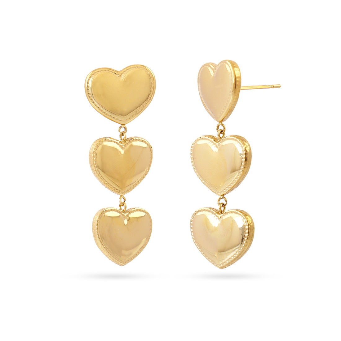 Pendientes Essentials Loving Dorado Anartxy