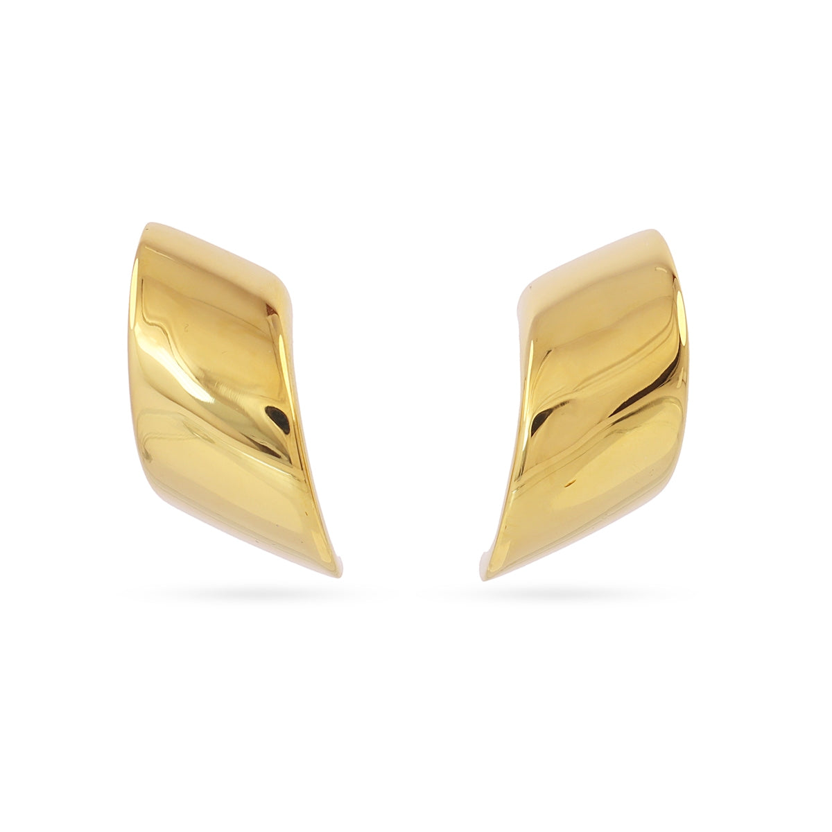 Pendientes Essentials ondas Dorado Anartxy