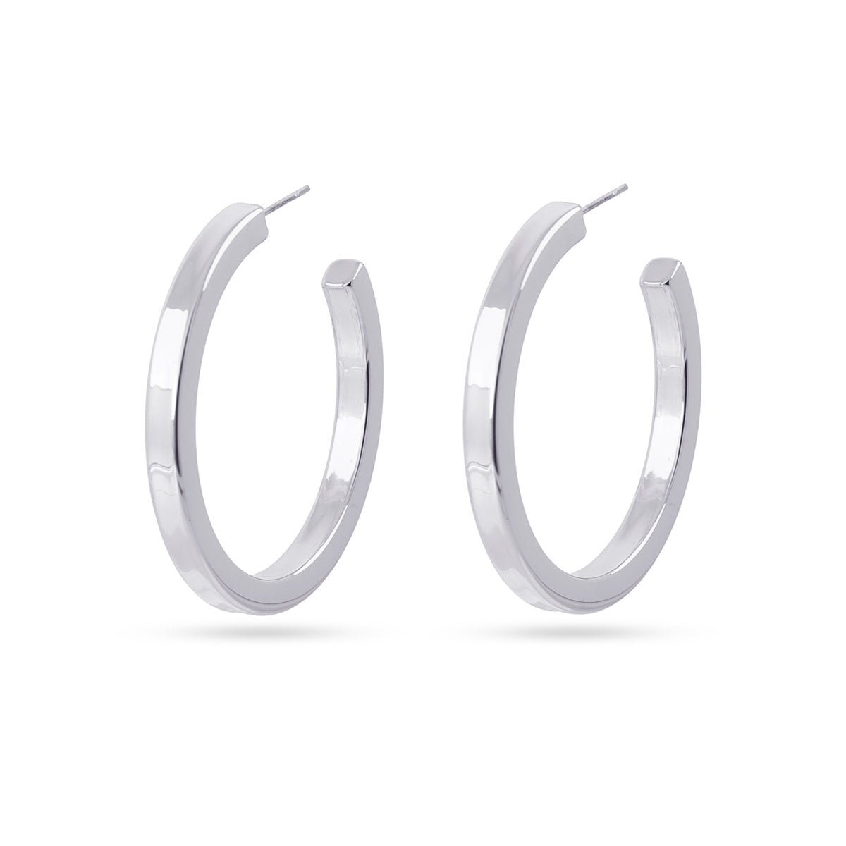 Pendientes Essentials Poise Plateado Anartxy