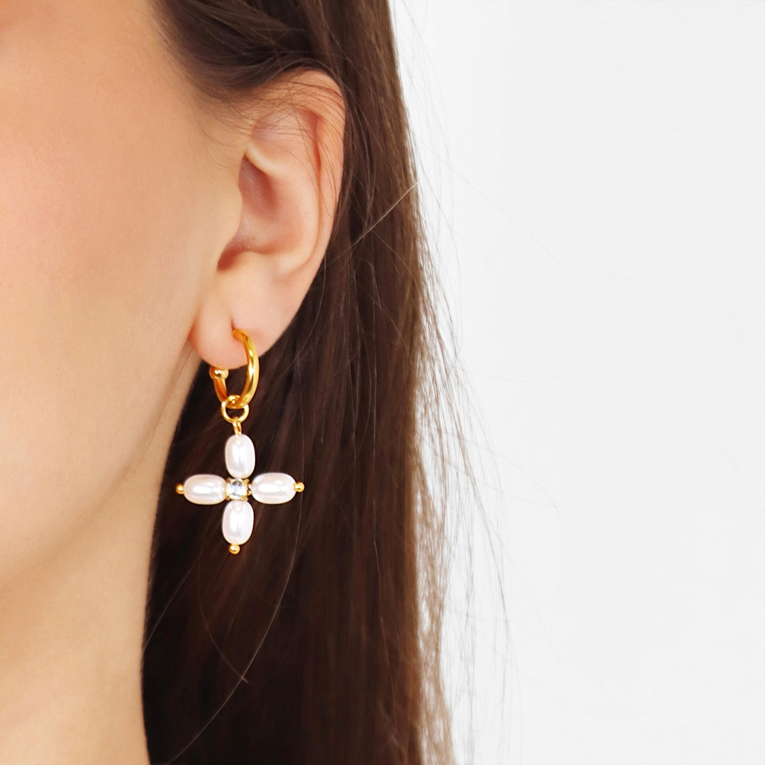 Pendientes Essentials Shai Dorado Anartxy