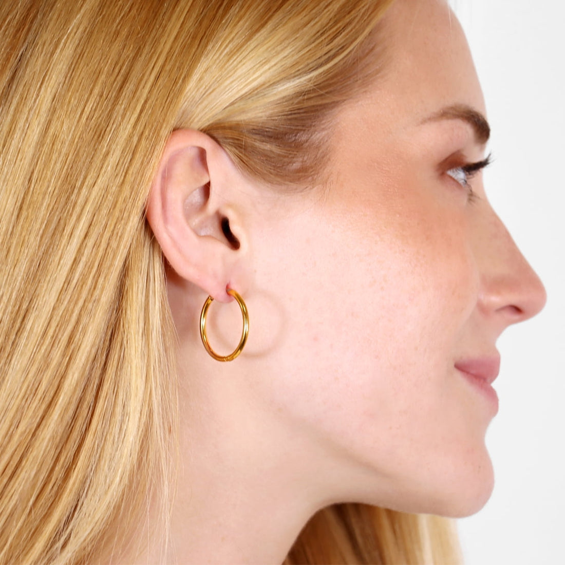 Pendientes Essentials Shape Dorado Anartxy